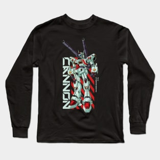 Cannon Gundam Long Sleeve T-Shirt